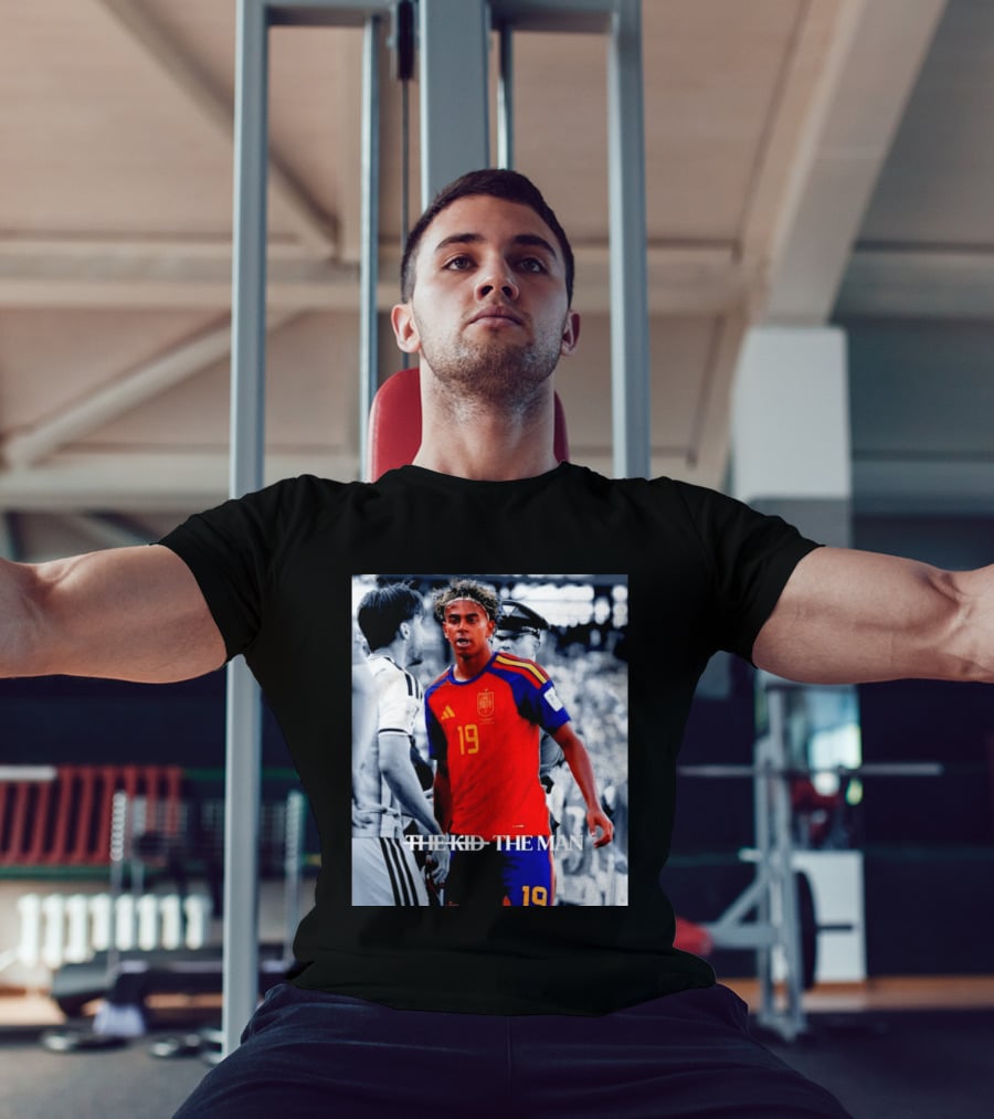 Spain 19 Lamine Yamal The Kid The Man T-Shirt