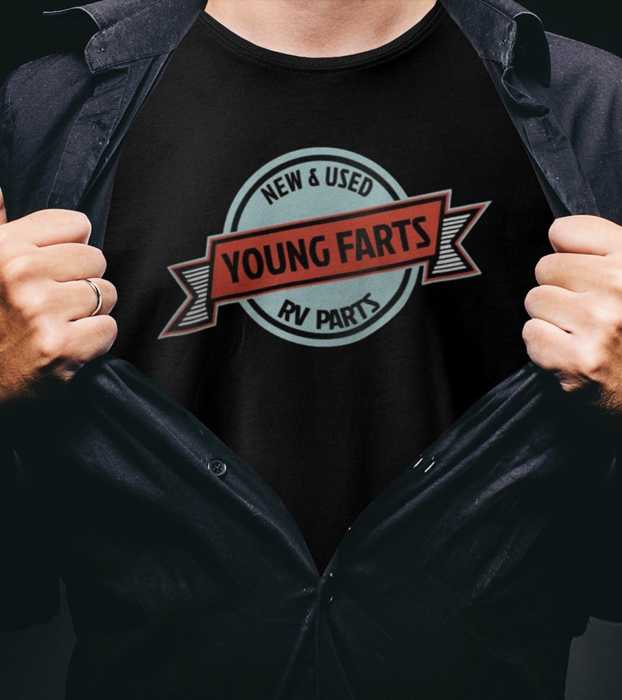 New And Used Young Farts RV Parts T-Shirt