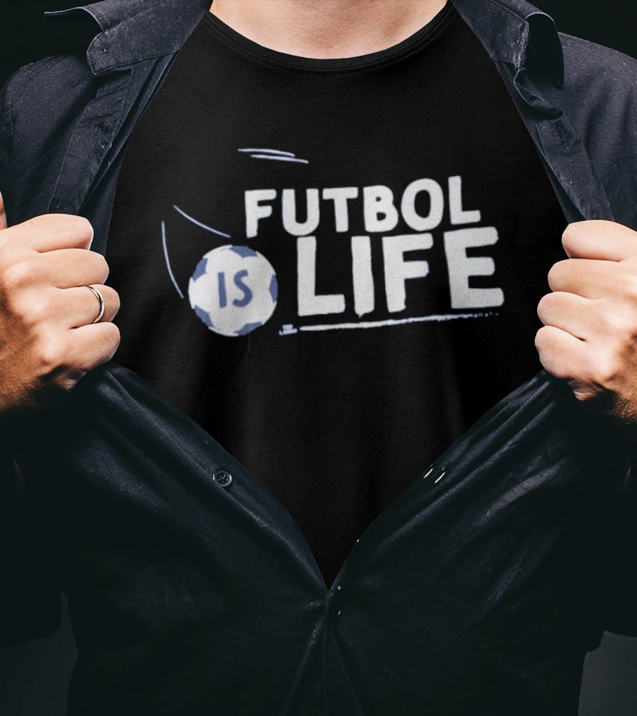 Ted Lasso Futbol Is Life Soccer Ball T-Shirt
