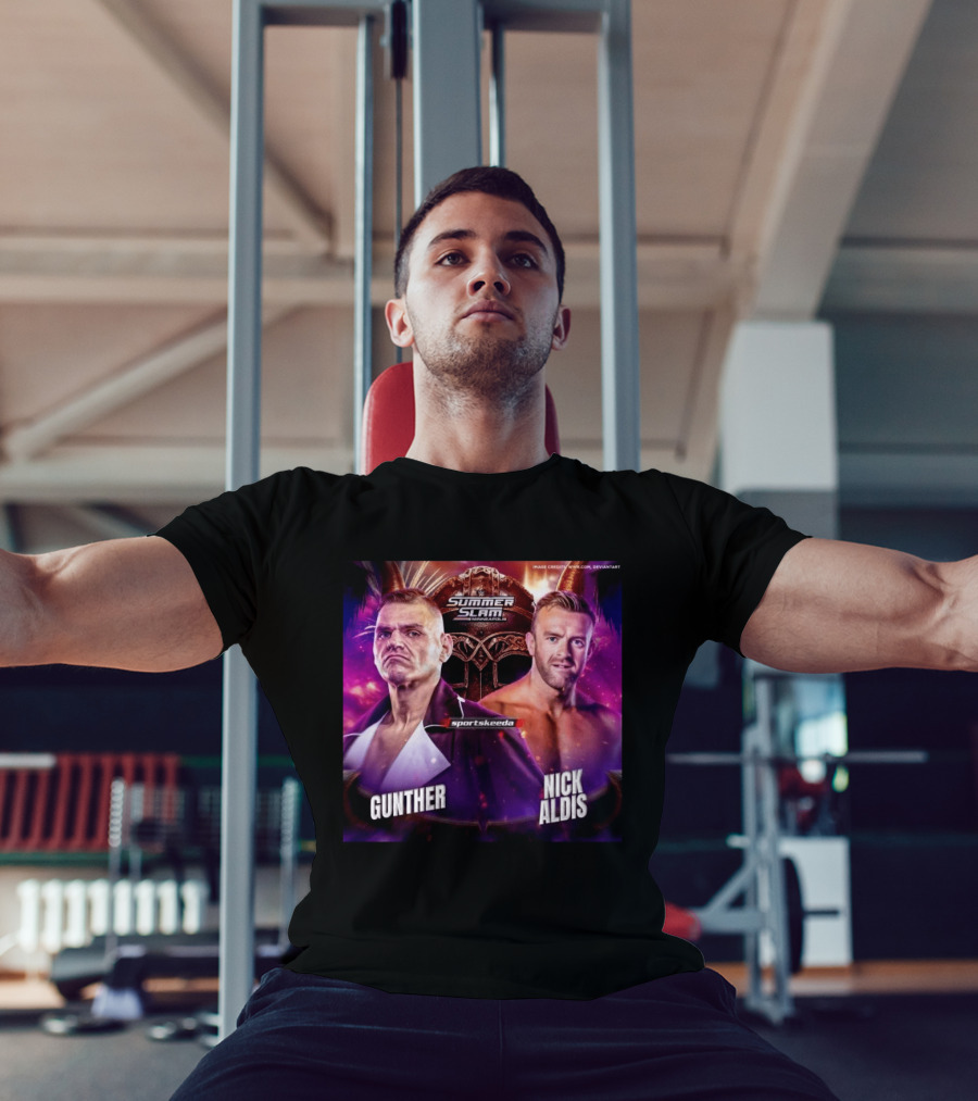 SummerSlam 2026 Gunther Vs Nick Aldis WWE Minneapolis Showdown T-Shirt