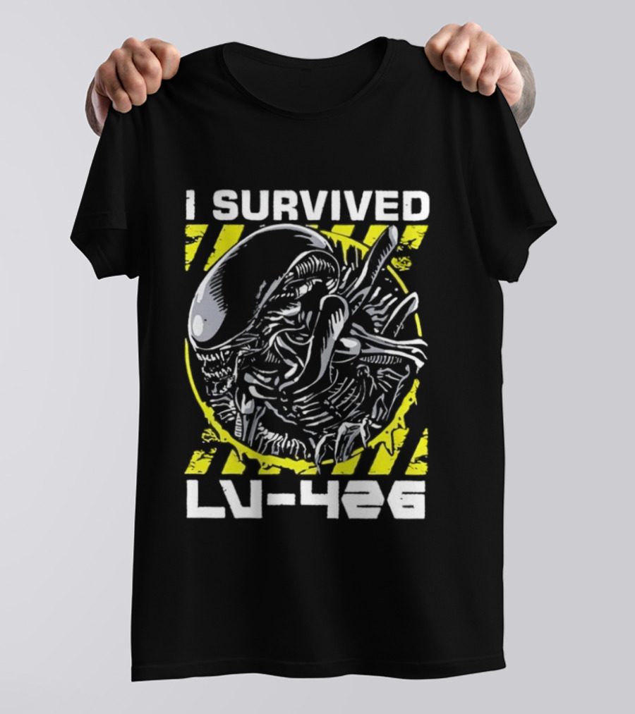 I Survived LV 426 Alien Xenomorph Encounter T-Shirt