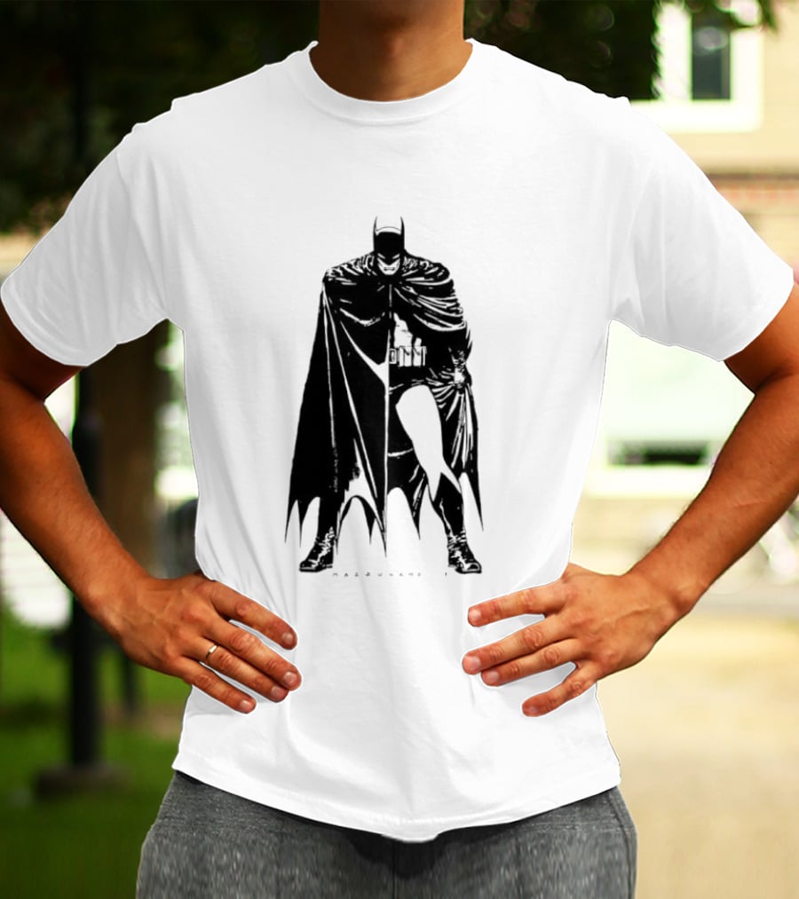Batman DC Comics Mazzucchelli Frank Miller Year One Caped Crusader T-Shirt