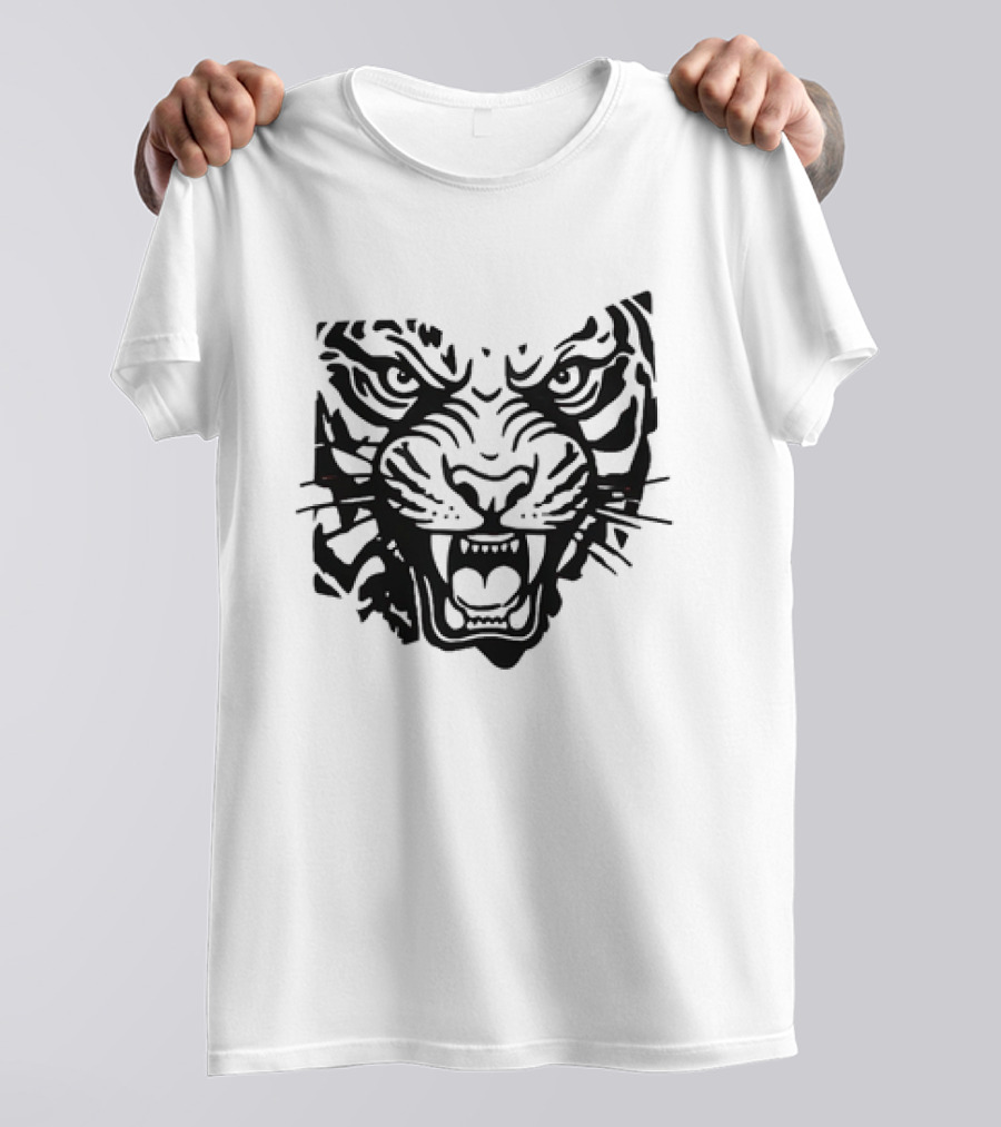 Cincinnati Bengals Ohio Growl Tiger Face T-Shirt