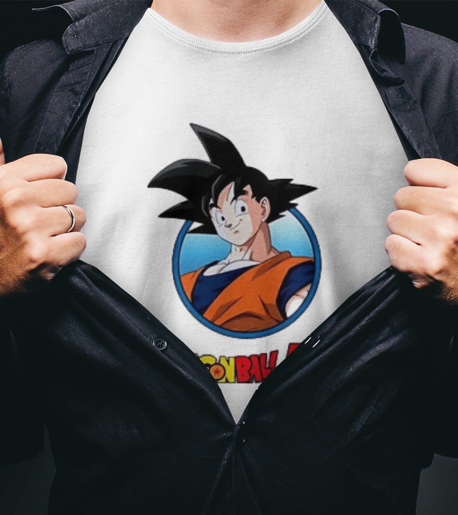 Dragon Ball Z Goku Face Anime T-Shirt