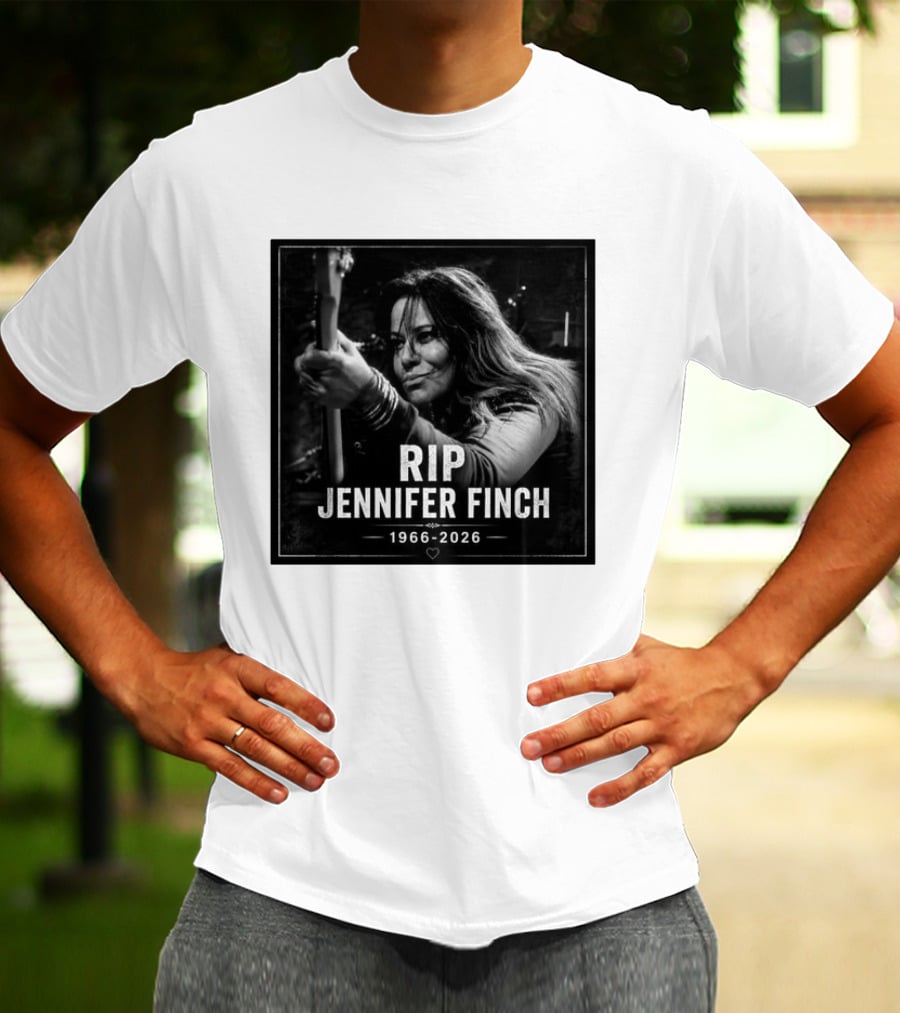 RIP Jennifer Finch 1966 2026 Memorial T-Shirt