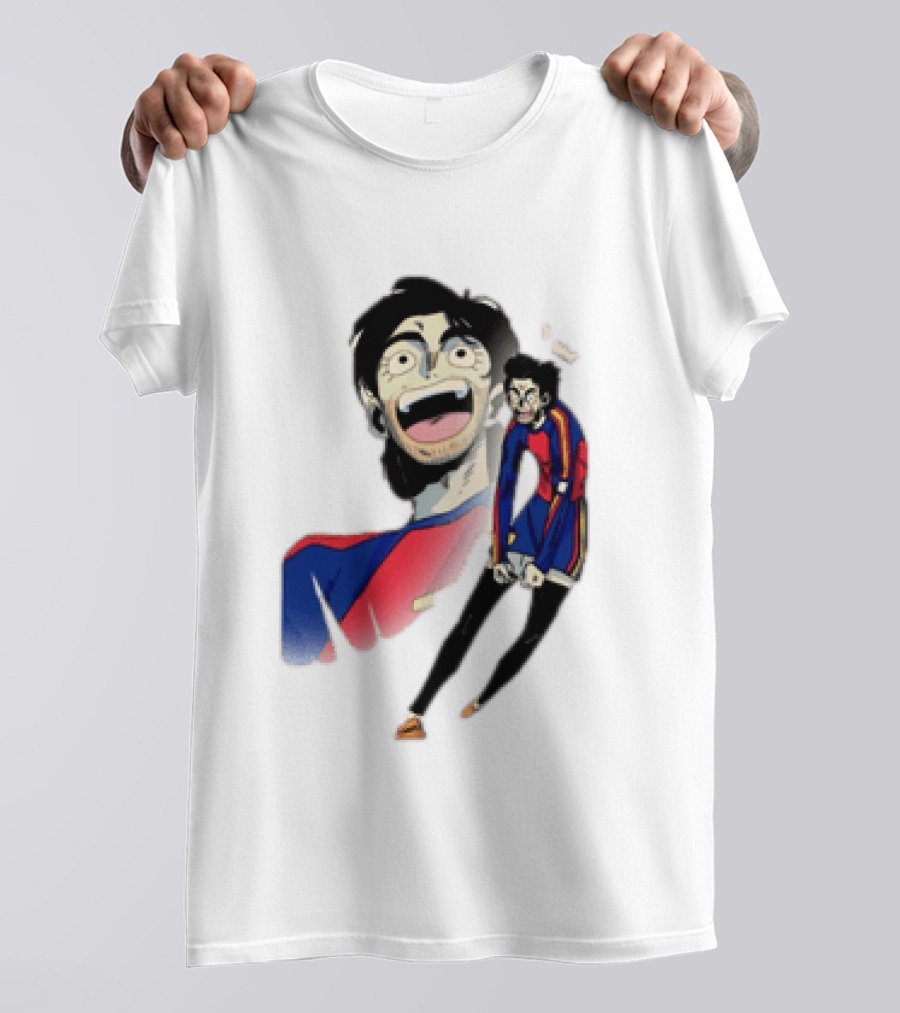 Ferran Torres Spain National Football Team Cartoon T-Shirt