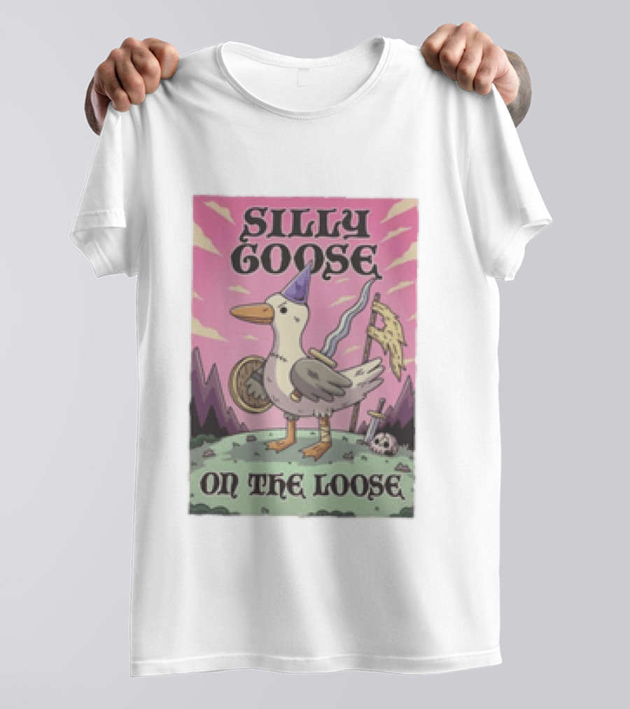 Silly Goose On The Loose Medieval Adventure T-Shirt