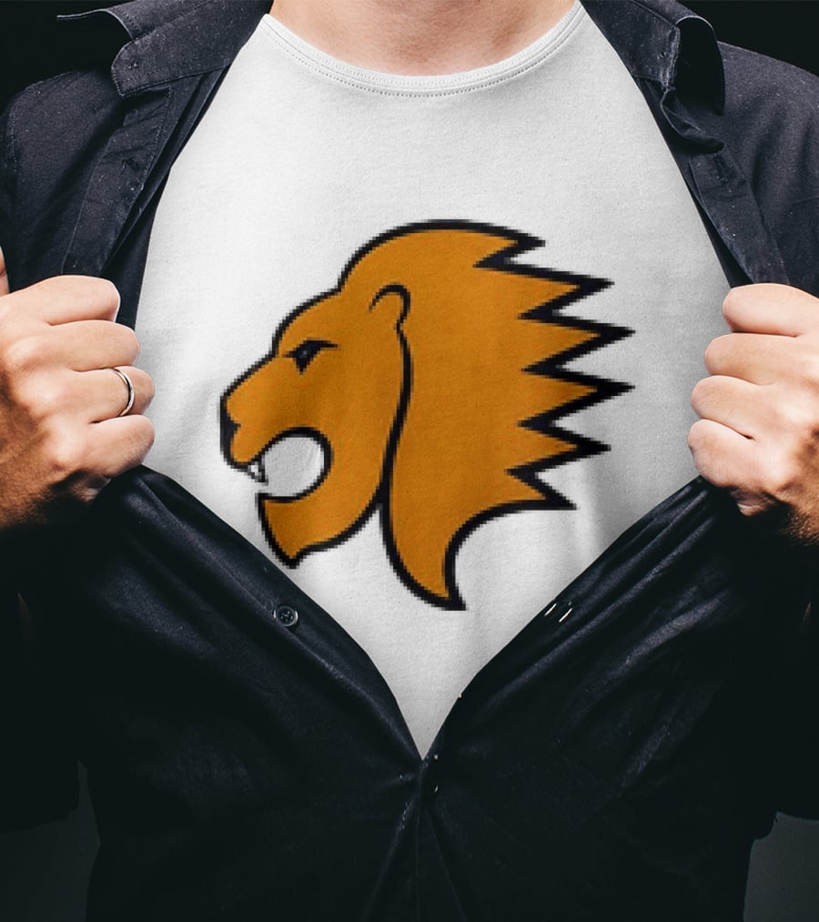 NHL Lion Hockey Jersey Bold Lion T-Shirt