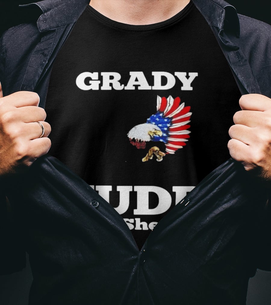Grady Judd #1 Sheriff Patriotic Eagle T-Shirt
