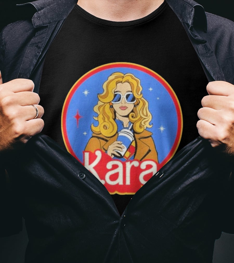 Kara 2026 Screencrush Sunglasses Coffee T-Shirt