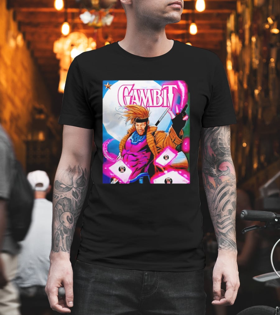 Jalen Brunson New York Knicks Gambit Crossover Comic T-Shirt