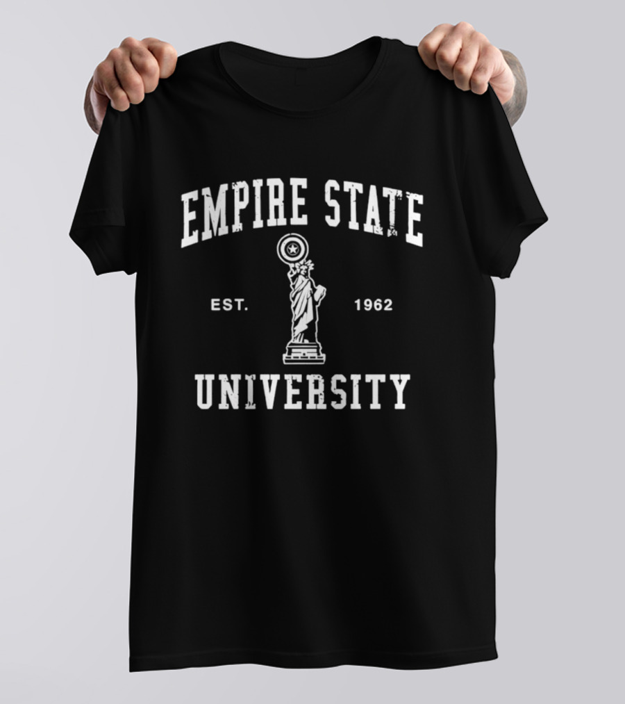 Empire State University Est. 1962 Statue T-Shirt
