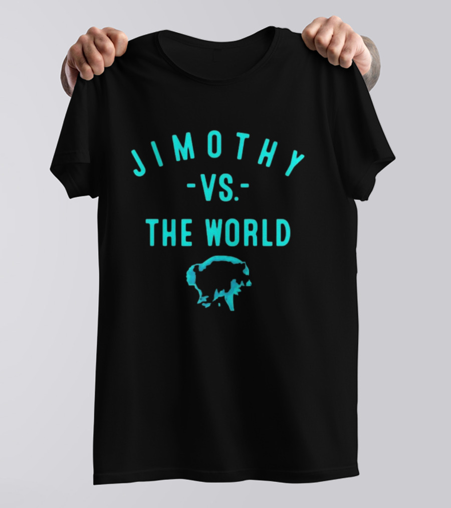 Jimothy Vs The World Bear Jimmy Butler Miami Heat NAB T-Shirt