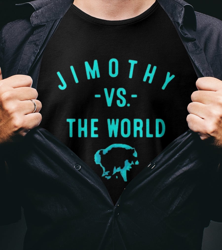 Jimothy Vs The World Bear Jimmy Butler Miami Heat NAB T-Shirt