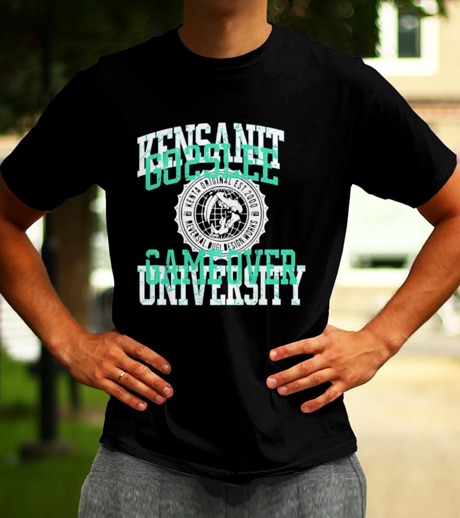 Kensanity Go2Sleep Gameover University Kenta Original Est 2000 Reversal Dogi Works T-Shirt