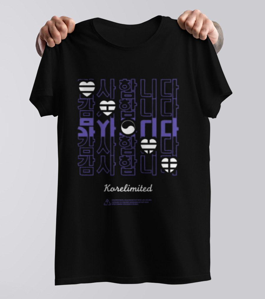 Korelimited Koreatown Purple Heart Korean T-Shirt