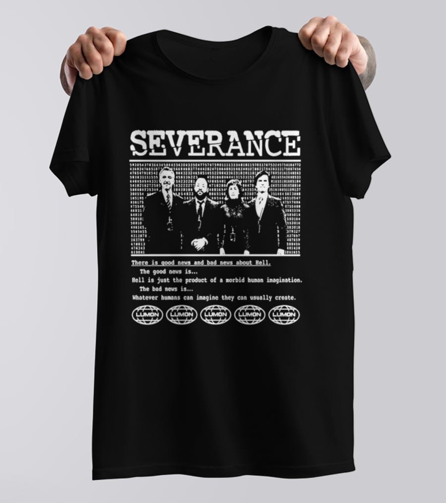 SEVERANCE Lumon Industries Eerie Team Imagery Apple TV Series T-Shirt