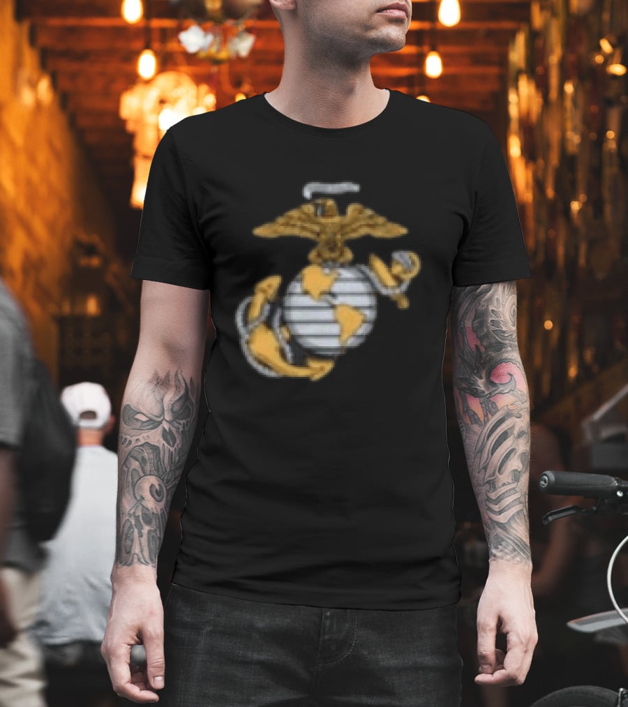 Marine Corps 250 Years Semper Fi Marines Gift Shop Store T-Shirt
