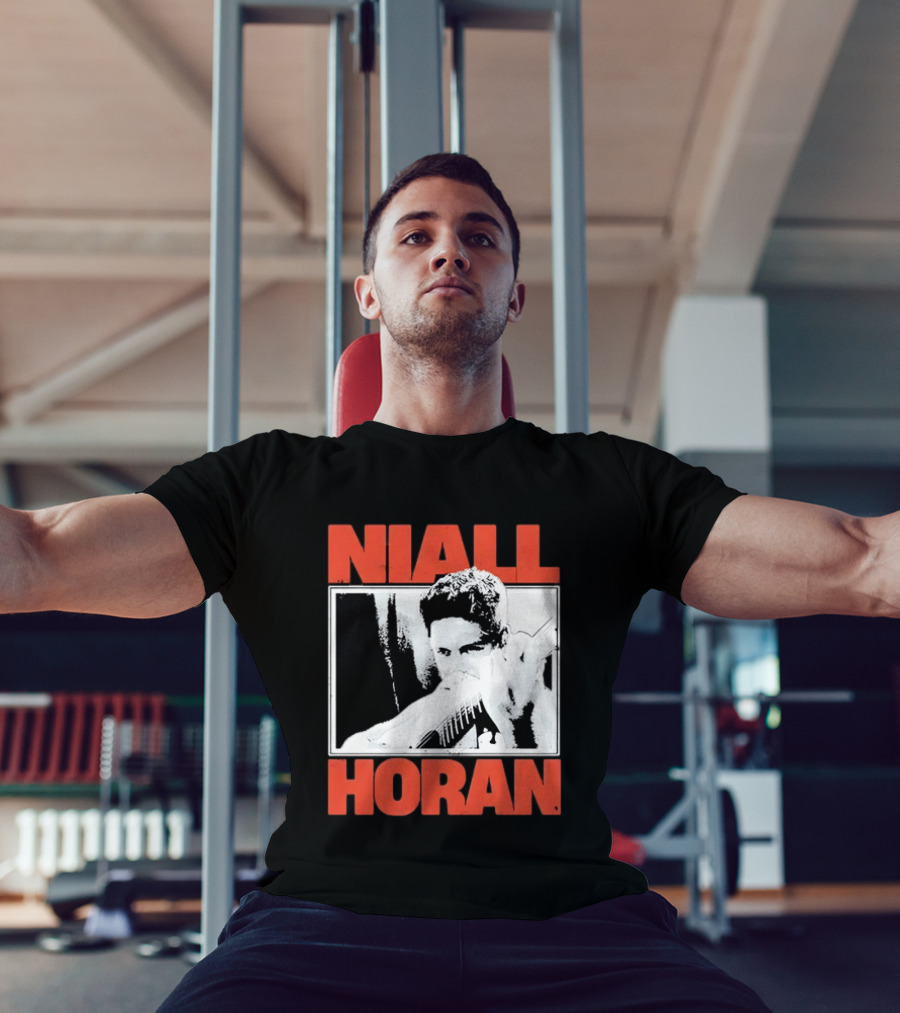 Niall Horan Distressed Guitar Player Image One Direction T-Shirt