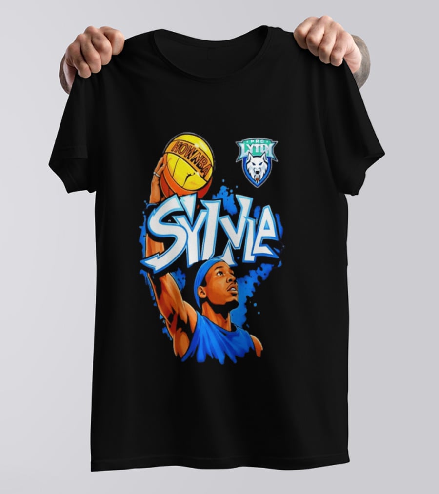 Sylvia Hownba Pro Lytin Basketball Player T-Shirt