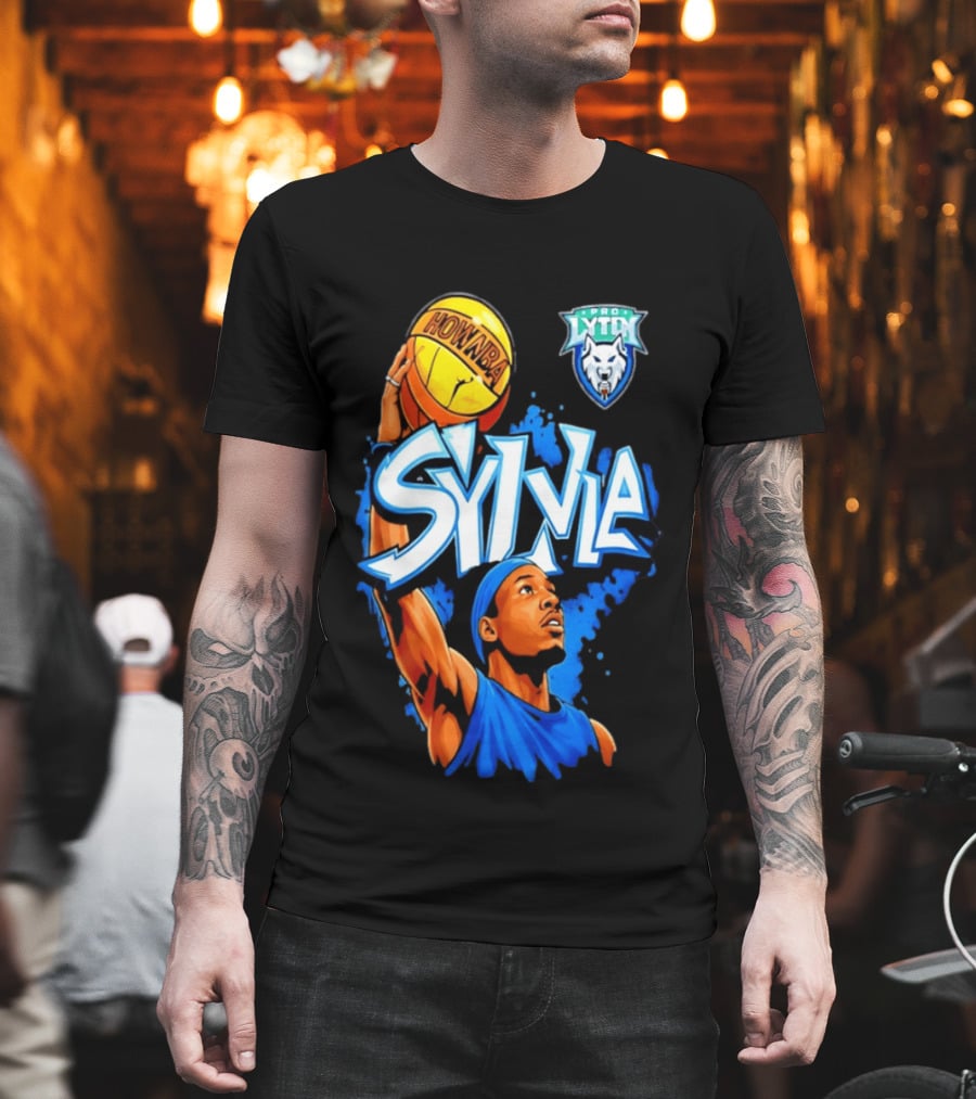 Sylvia Hownba Pro Lytin Basketball Player T-Shirt