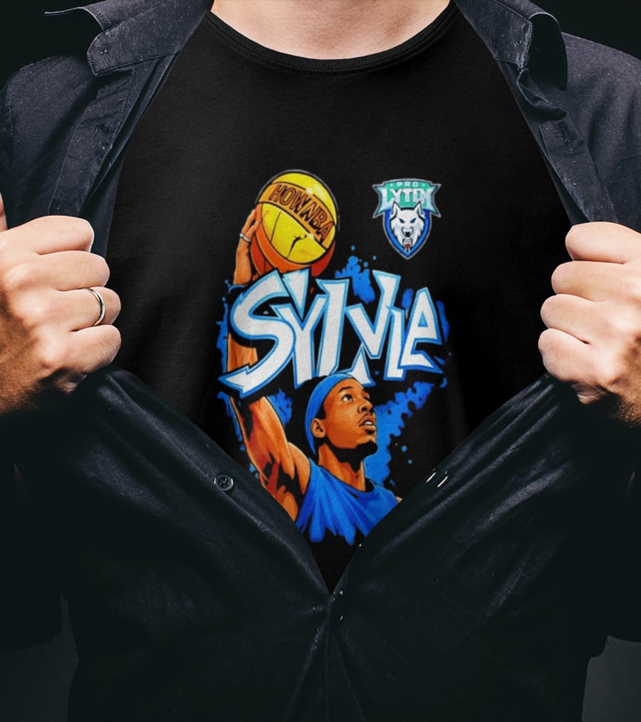 Sylvia Hownba Pro Lytin Basketball Player T-Shirt