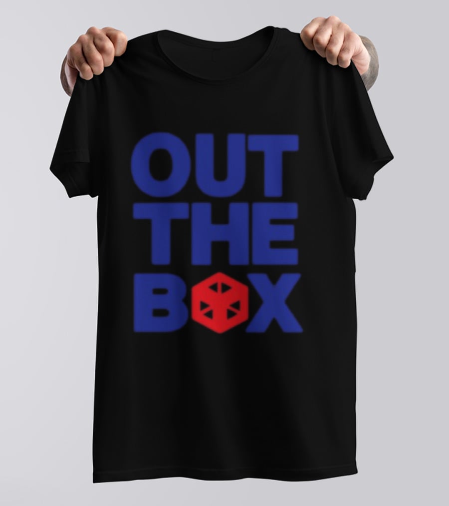 OUT THE BOX Hexagonal Symbol P Lo Store T-Shirt