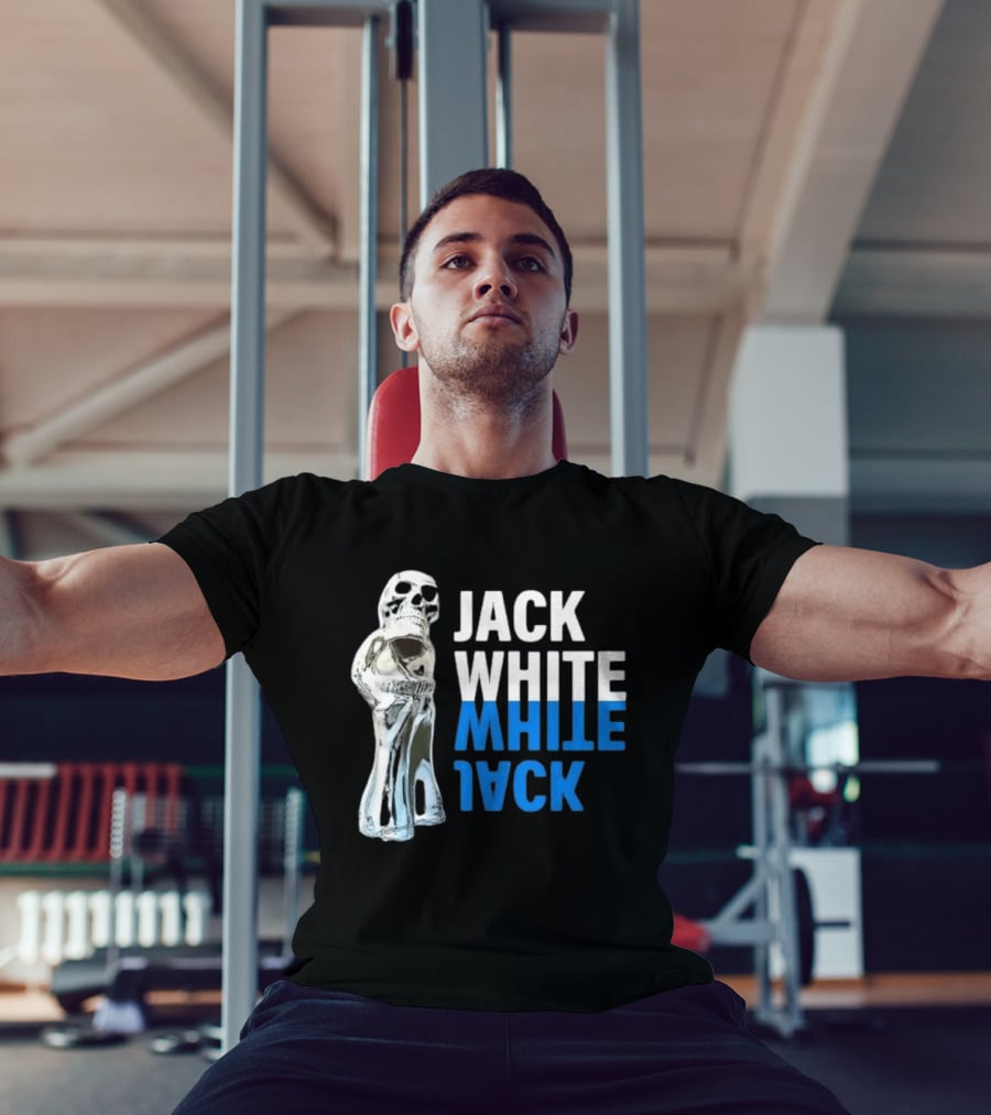 Jack White Frozen Charlatan Skull Third Man Records Store T-Shirt