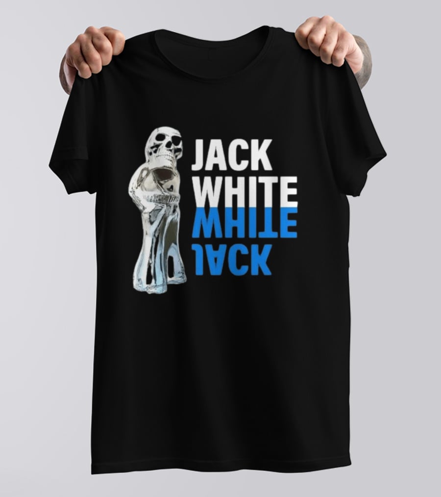 Jack White Frozen Charlatan Skull Third Man Records Store T-Shirt