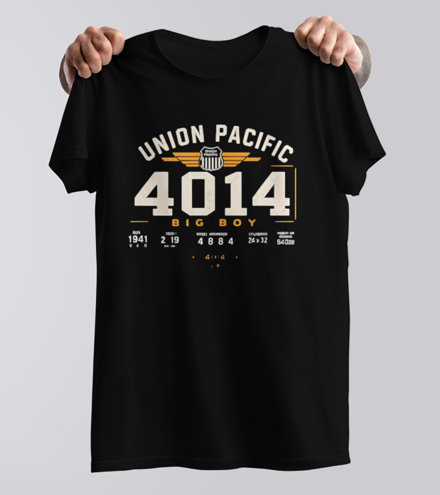 Union Pacific 4014 Big Boy 4 8 8 4 Train T-Shirt