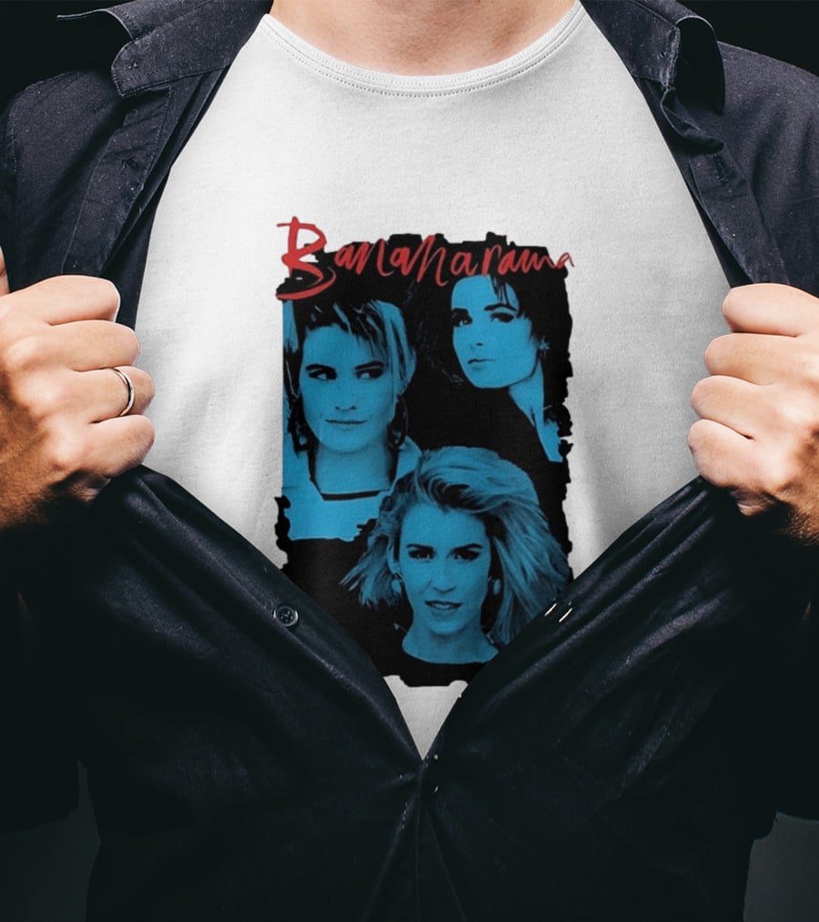 Bananarama 80s Pop Halftone T-Shirt