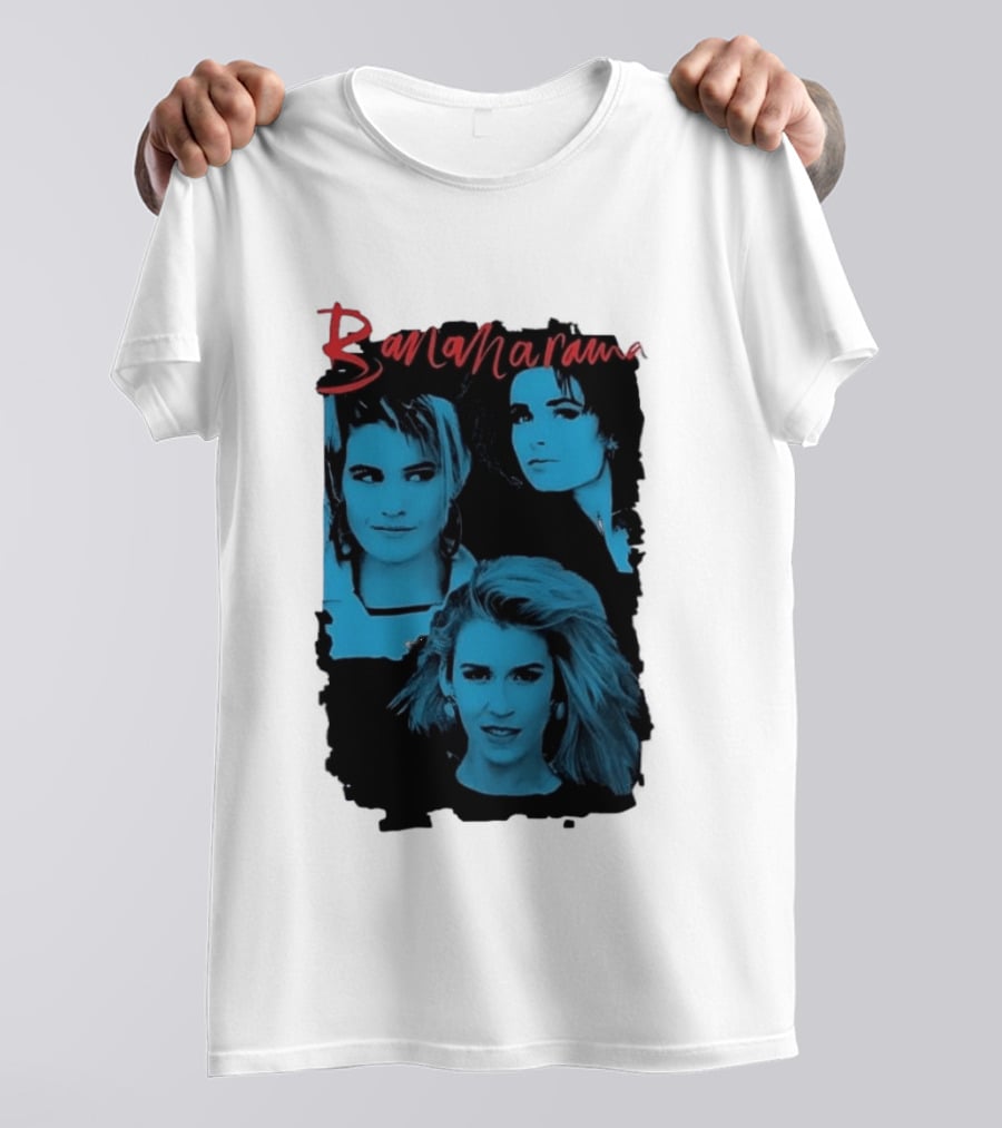 Bananarama Iconic Music Group Members Women's Fashion T-Shirt