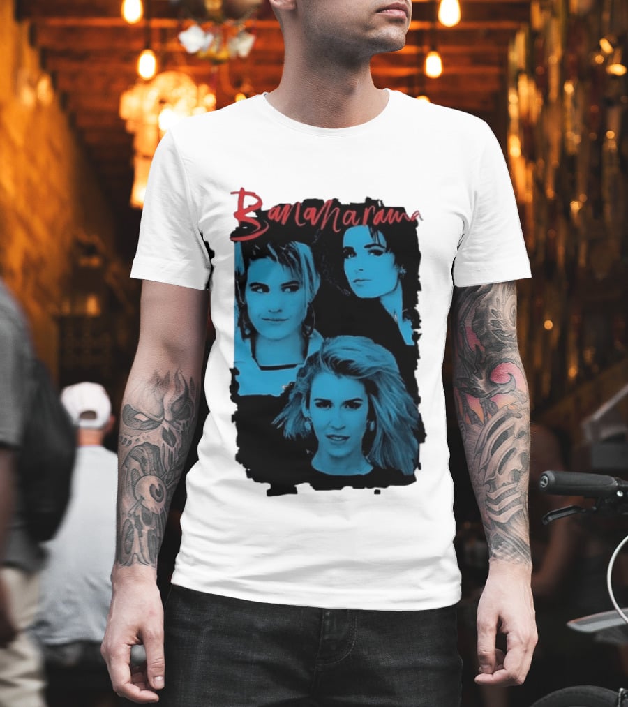 Bananarama Iconic Music Group Members Women's Fashion T-Shirt