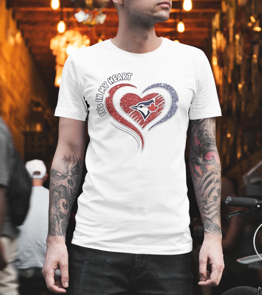 Toronto Blue Jays Heart T-Shirt