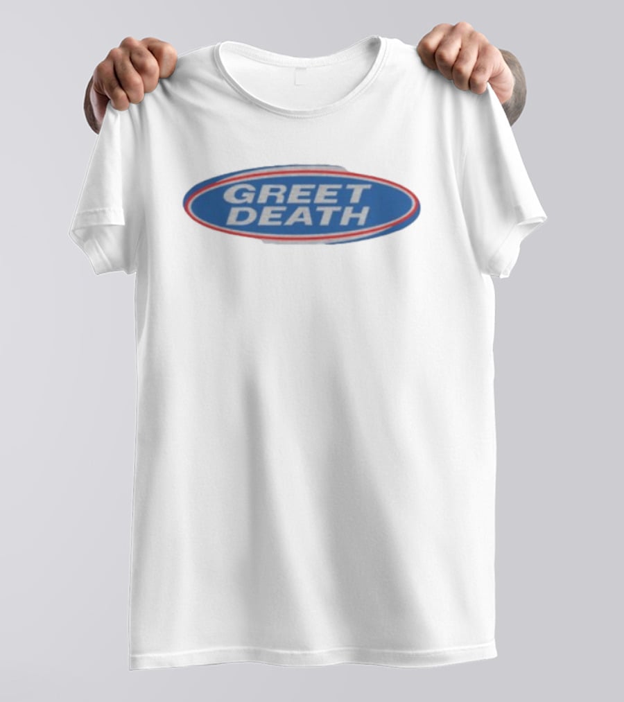 Greet Death Evil Greed Store Bud Light T-Shirt