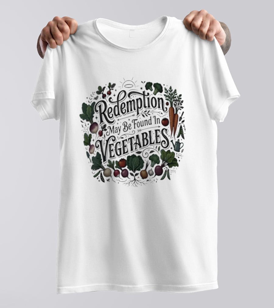 Redemption May Be Found In Vegetables Garden Vegetables T-Shirt