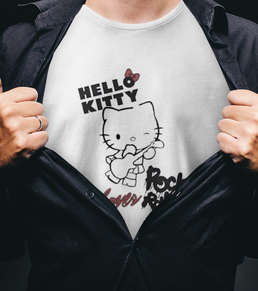 Hello Kitty Lovers Rock N Roll T-Shirt
