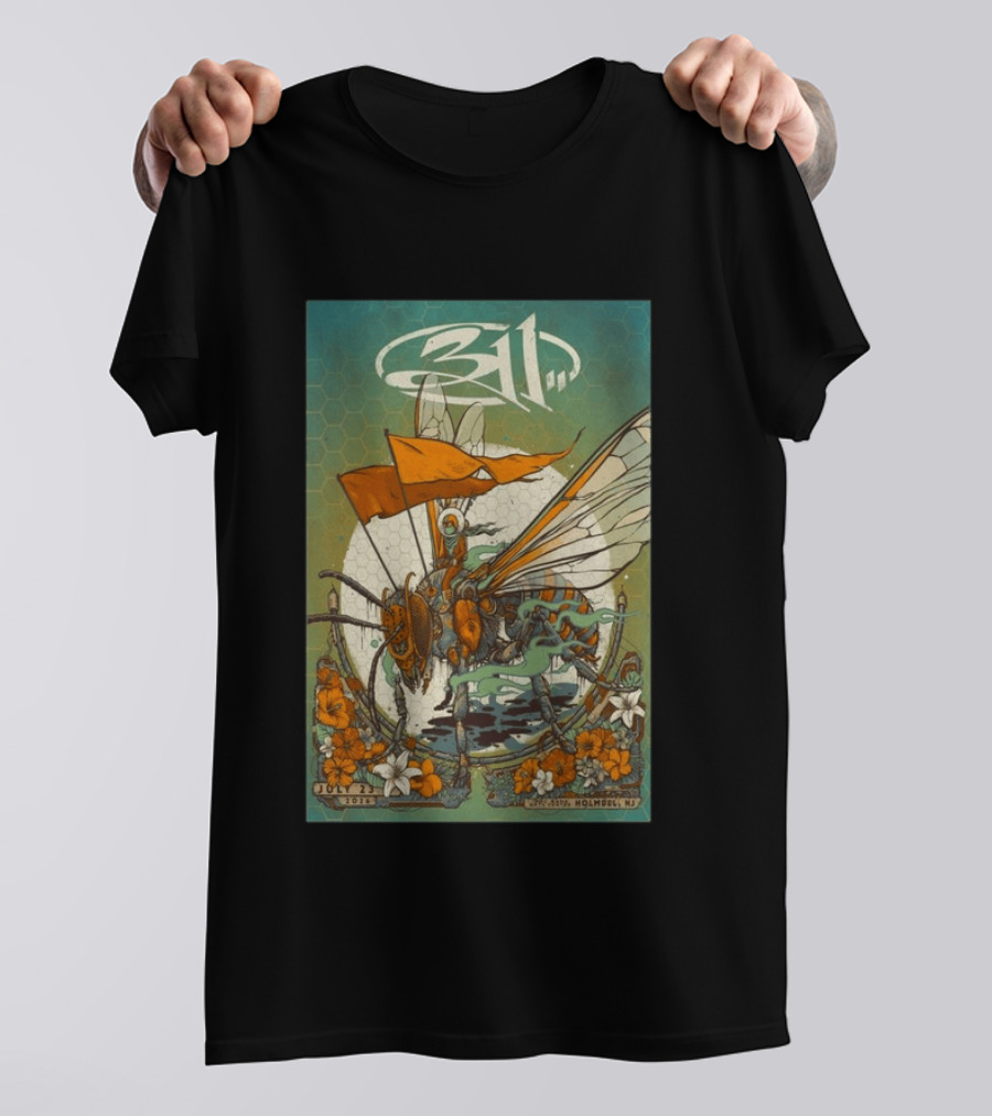 311 Concert Holmdel NJ July 23 2026 Insect T-Shirt