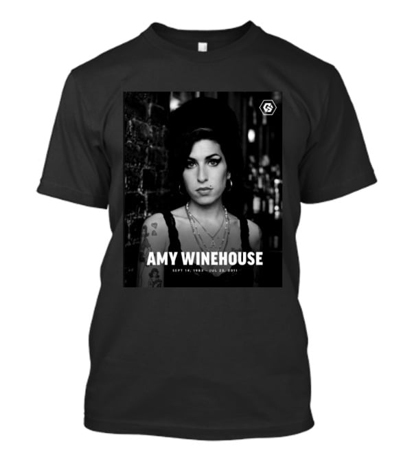 AMY WINEHOUSE Sept 14 1983 Jul 23 2011 Tribute Anniversary Memoriam T-Shirt