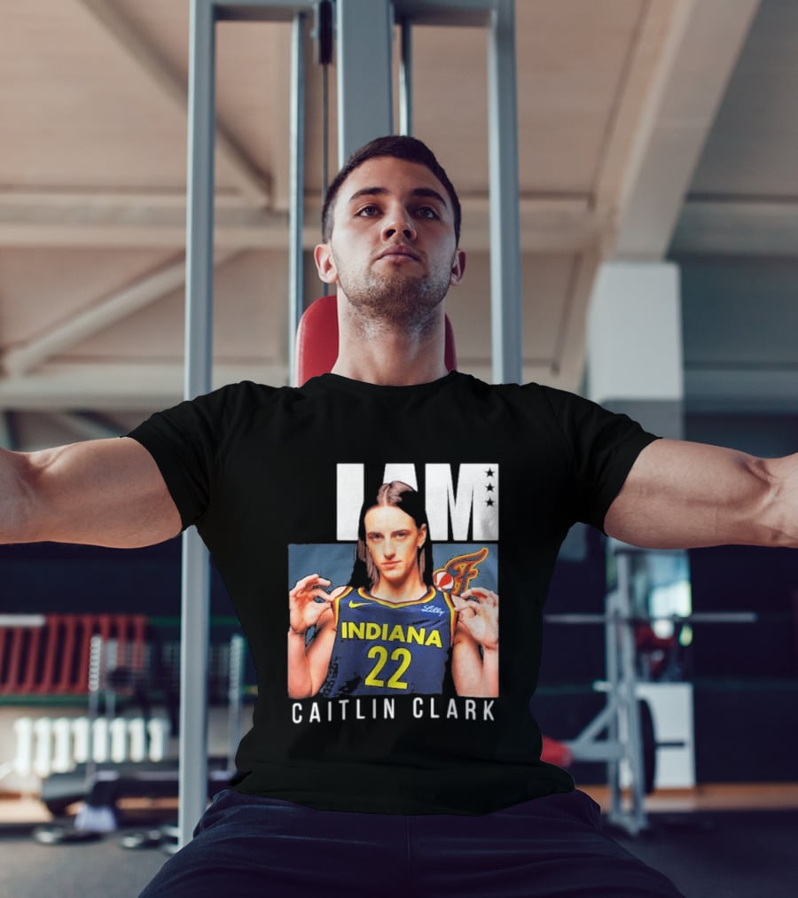 Caitlin Clark Indiana Fever Basketball SLAM Magazine I AM T-Shirt