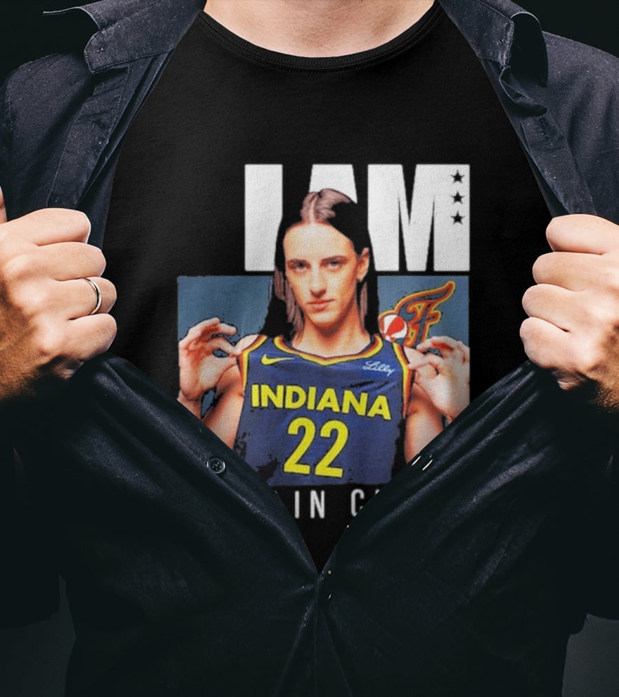 Caitlin Clark Indiana Fever Basketball SLAM Magazine I AM T-Shirt
