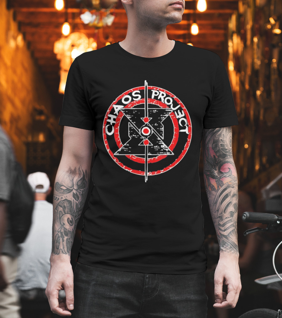 Chaos Project Red Target Circular T-Shirt