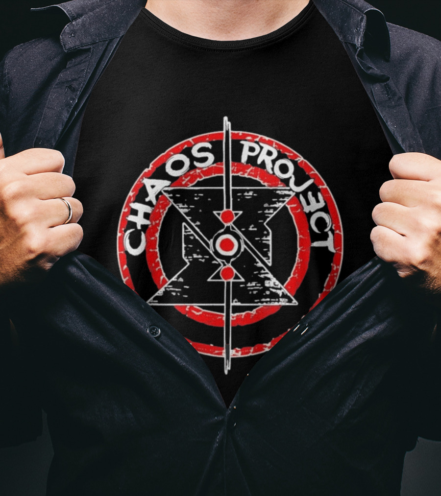 Chaos Project Red Target Circular T-Shirt
