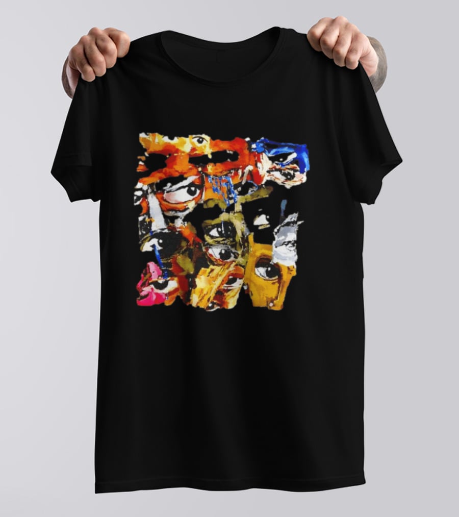J Cole 4 Your Eyez Only Album Cover Collage Eyes Music T-Shirt