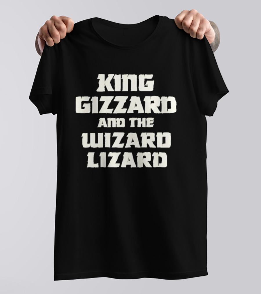 King Gizzard And The Wizard Lizard Fan Merchandise Popular Music Band Collectible T-Shirt