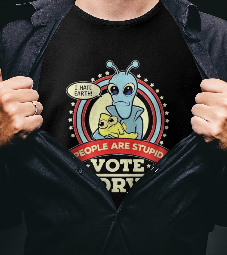 Korvo Solar Opposites I Hate Earth People Are Stupid Vote Korvo T-Shirt