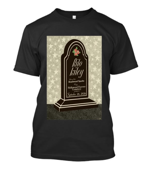 Rilo Kiley Featuring Beachwood Sparks Hollywood Forever Cemetery Los Angeles September 26 2026 T-Shirt