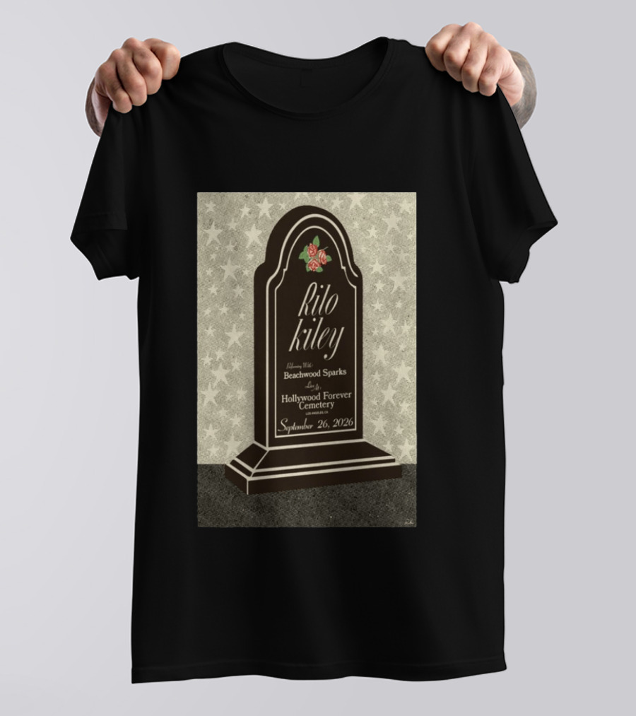 Rilo Kiley Featuring Beachwood Sparks Hollywood Forever Cemetery Los Angeles September 26 2026 T-Shirt