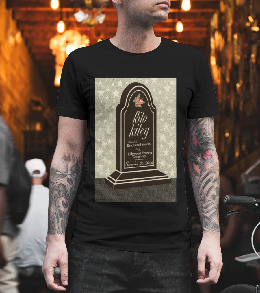 Rilo Kiley Featuring Beachwood Sparks Hollywood Forever Cemetery Los Angeles September 26 2026 T-Shirt