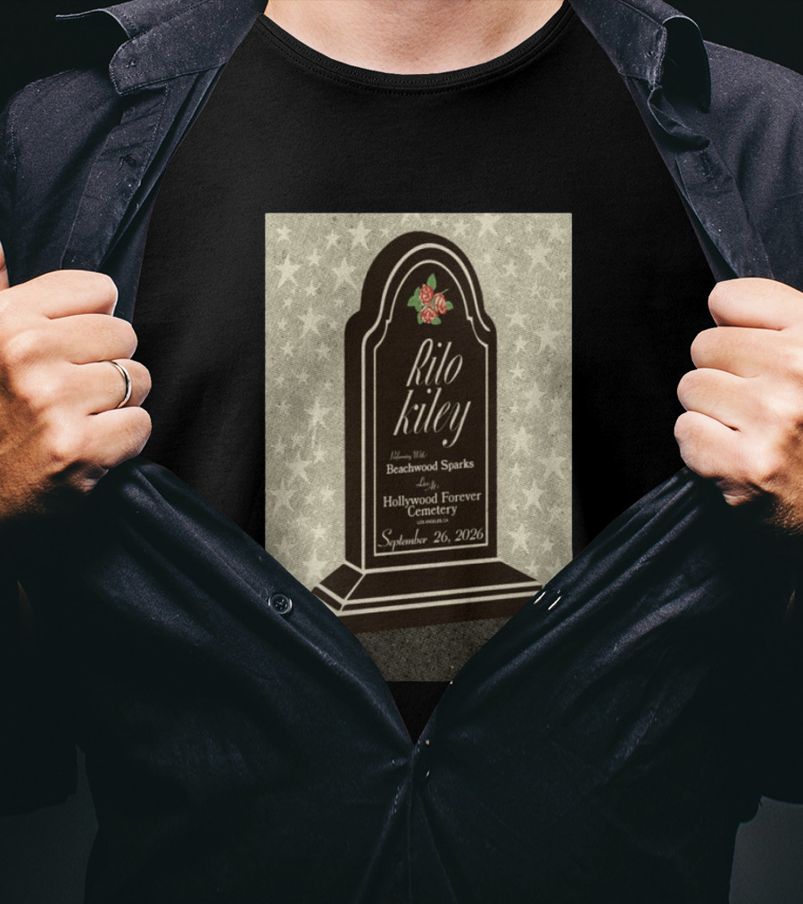 Rilo Kiley Featuring Beachwood Sparks Hollywood Forever Cemetery Los Angeles September 26 2026 T-Shirt